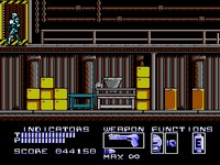 une photo d'Ã©cran de Robocop sur Nintendo Nes